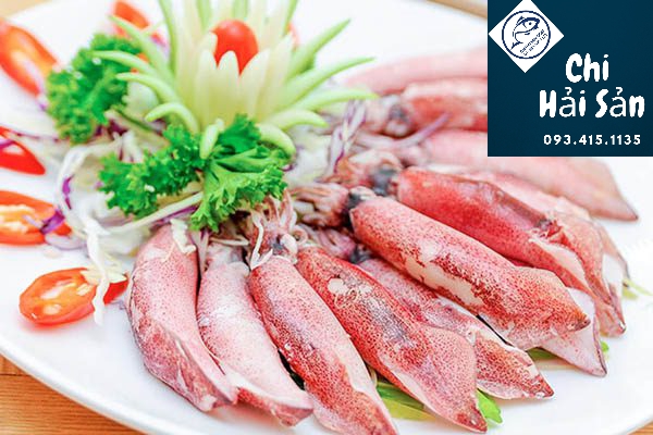 Mực hấp Mực hấp